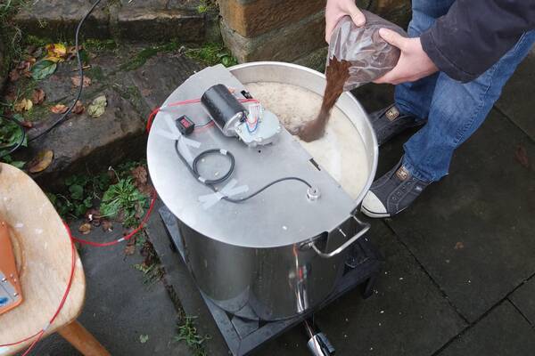 Brauhardware Einmaischen